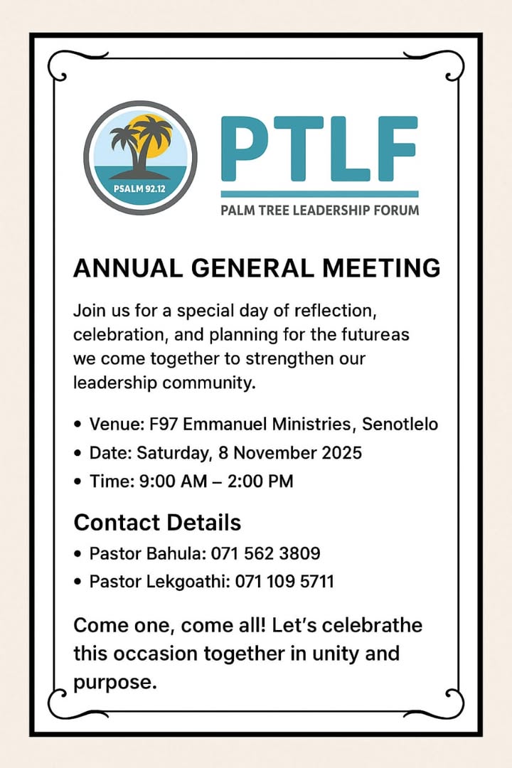 Palm Tree Leadership Forum
